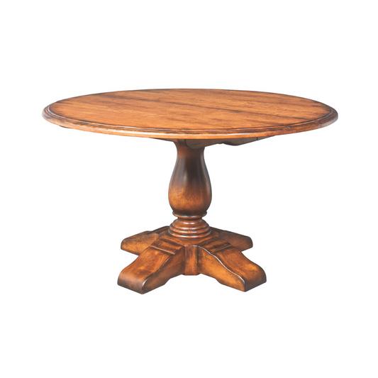 Round Vase Pedestal Extension Table