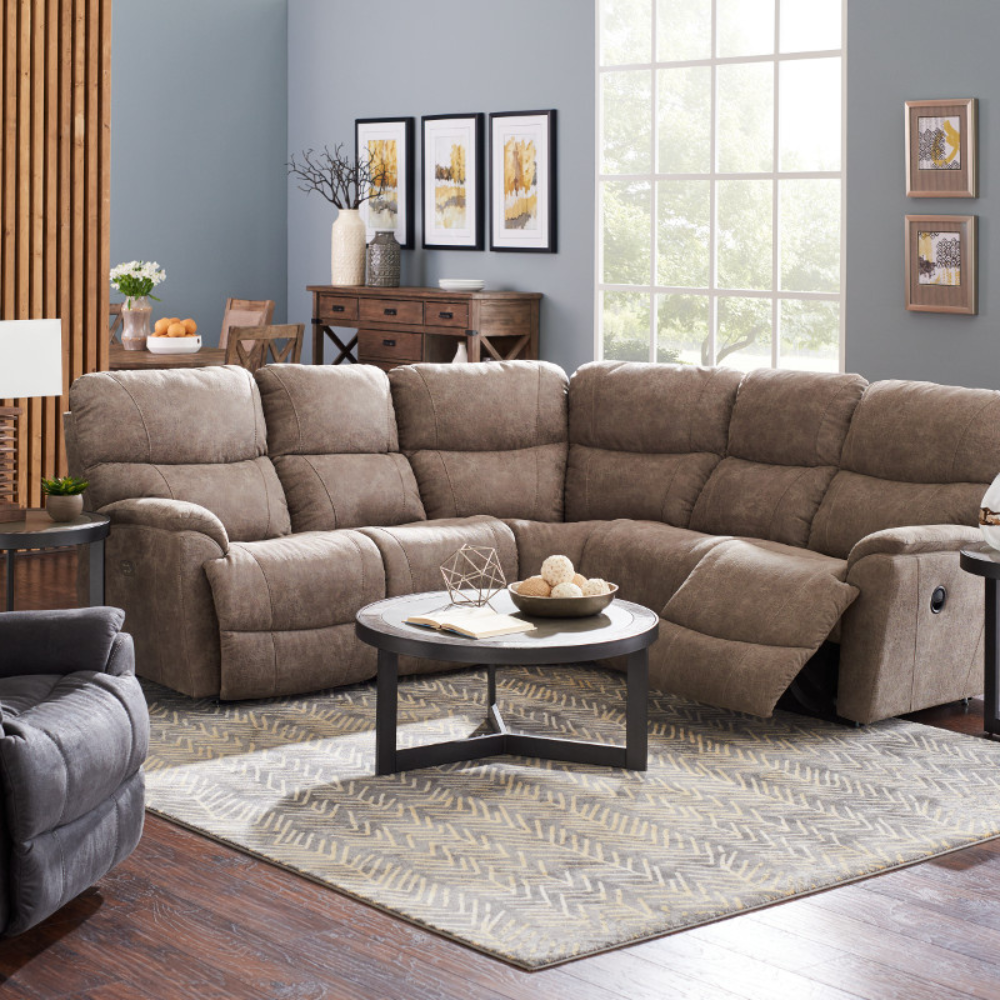 Trouper Reclining Sectional