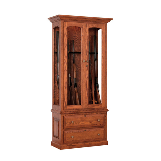 8 Gun Cabinet with Drawers